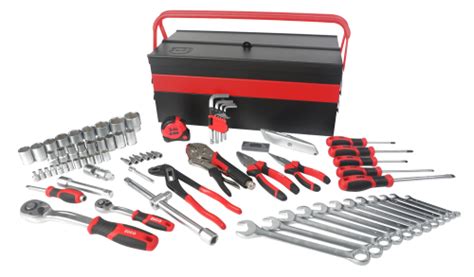 napa new britian 15 piece metal box tool set|hand tool sets napa.